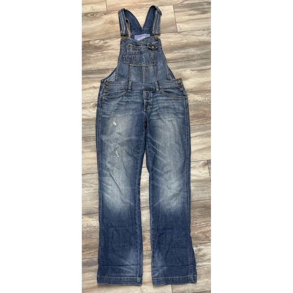Gap Women's Denim Overalls Jean Bibs Size Small 100 % Cotton